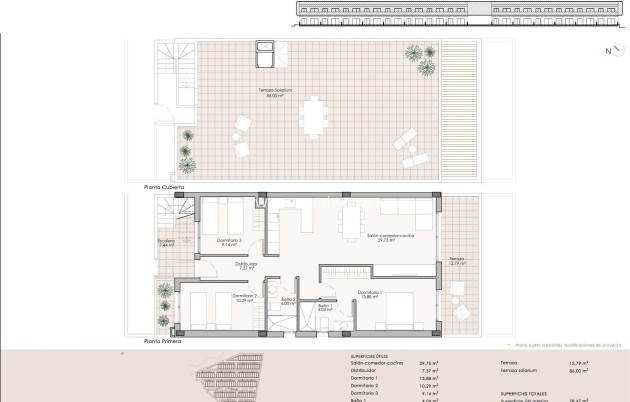 New Build - Apartment / flat - Pulpi - Aguilón Golf