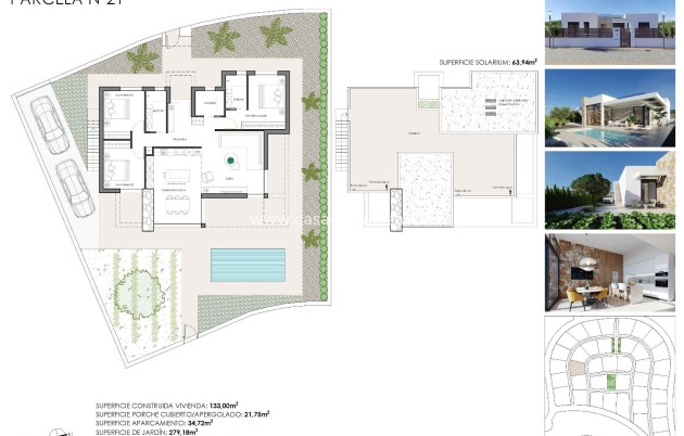 Obra nueva - Villa - Fuente Alamo - Hacienda del Alamo