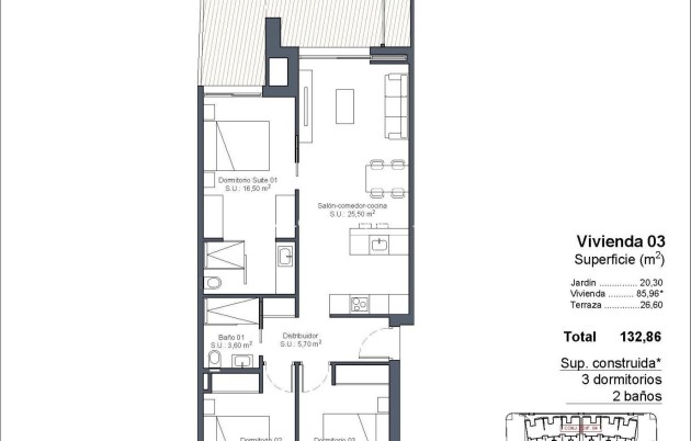 New Build - Bungalow - Ciudad Quesada - Lo Marabu