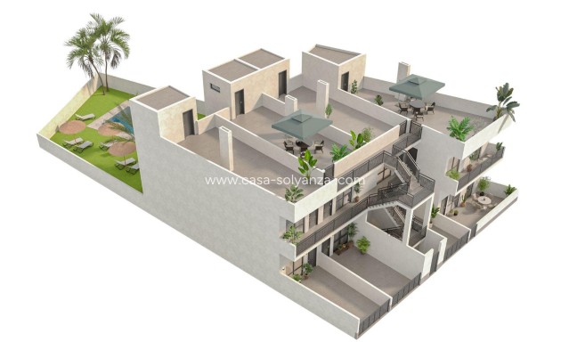 Nouvelle construction - Bungalow - Hondón de las Nieves - La Canalosa