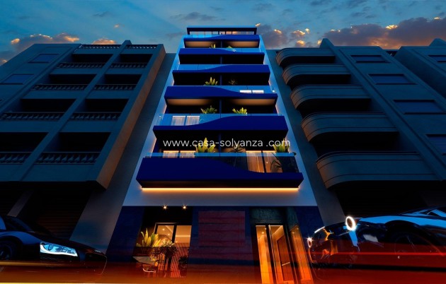 Obra nueva - Apartamento / piso - Torrevieja - Playa del Acequión