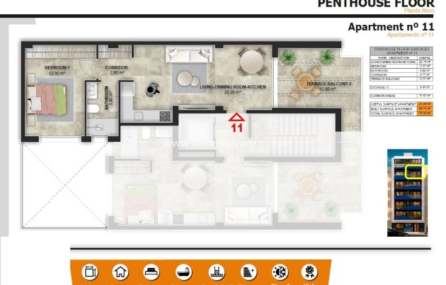 Obra nueva - Apartamento / piso - Torrevieja - Playa del Acequión
