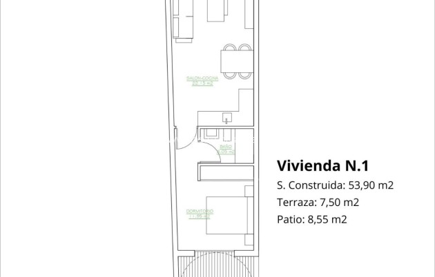 New Build - Bungalow - San Pedro del Pinatar - Los Antolinos