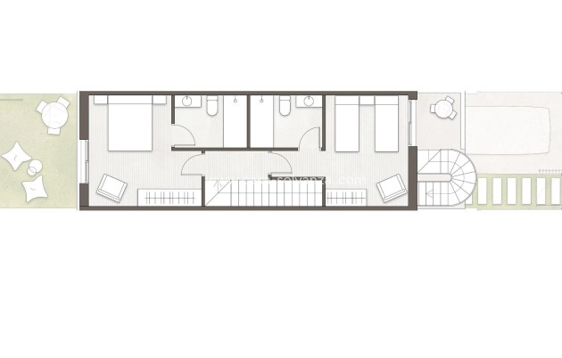 New Build - Townhouse - Pilar de la Horadada - pueblo