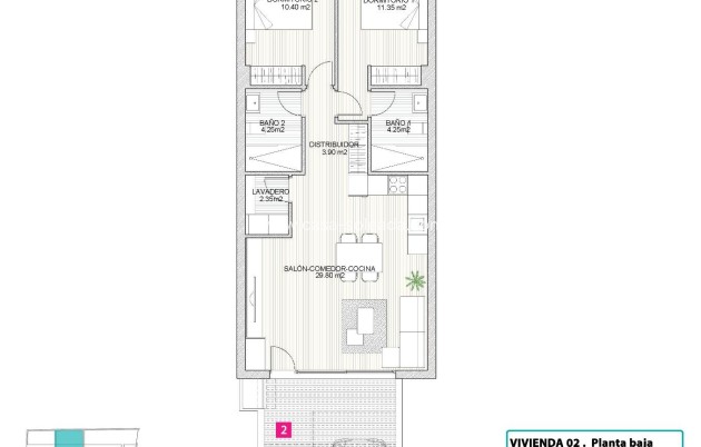 Nouvelle construction - Bungalow - San Pedro del Pinatar - Lo pagan