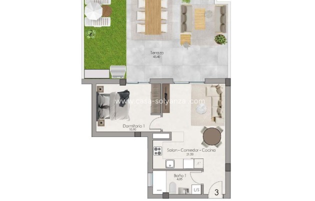 New Build - Apartment / flat - Santa Pola - Estacion de autobuses