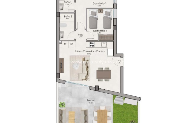New Build - Apartment / flat - Santa Pola - Estacion de autobuses