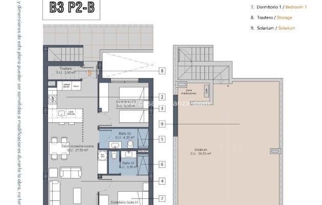 New Build - Apartment / flat - Los Alcázares - Serena Golf