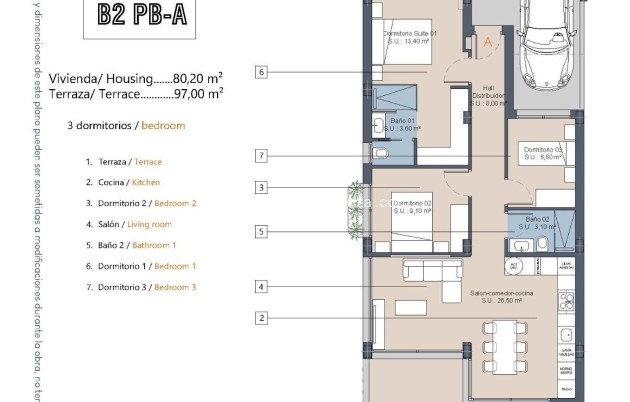 Obra nueva - Bungalow - Los Alcázares - Serena Golf