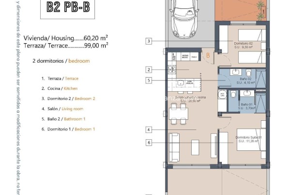 New Build - Bungalow - Los Alcázares - Serena Golf