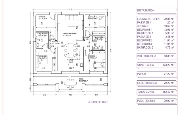 New Build - Villa - Pinoso - Lel