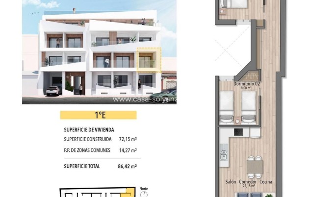 New Build - Apartment / flat - Torrevieja - Playa de El Cura