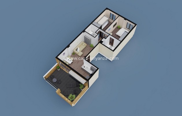 New Build - Apartment / flat - Pilar de la Horadada - pueblo