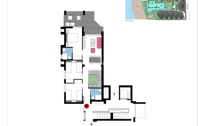 New Build - Apartment / flat - Denia - L´Estanyó (Marinas)