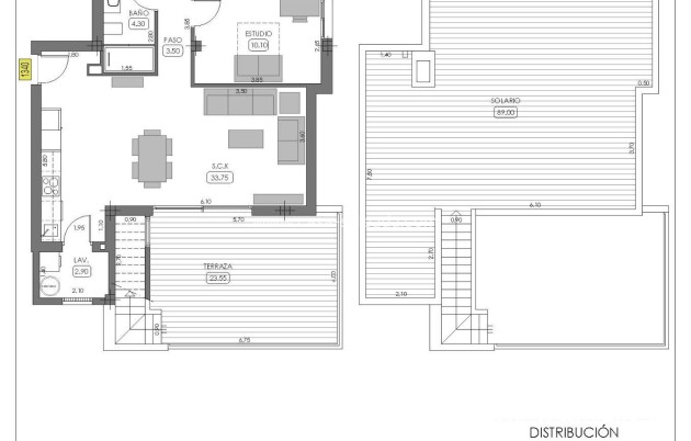 Obra nueva - Bungalow - Algorfa - La Finca Golf Resort