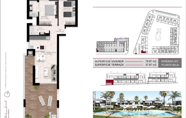 Nieuwbouw Woningen - Bungalow - Ciudad Quesada - Lo Marabu