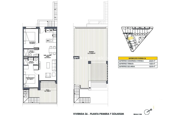 Nouvelle construction - Bungalow - San Fulgencio - Pueblo
