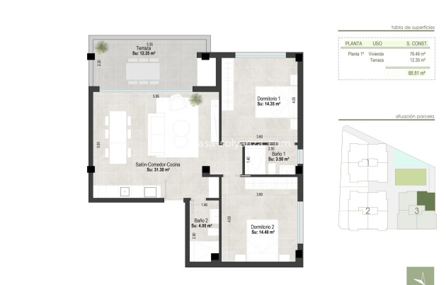Nouvelle construction - Appartement - San Pedro del Pinatar - Centro