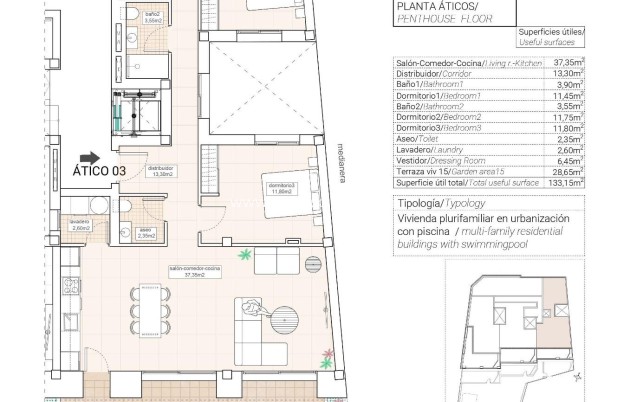 Neue Gebäude - Wohnung - Hondón de las Nieves - Pueblo