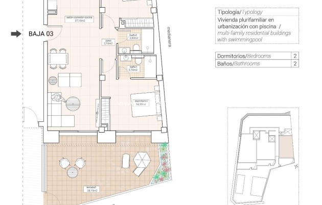 Neue Gebäude - Wohnung - Hondón de las Nieves - Pueblo