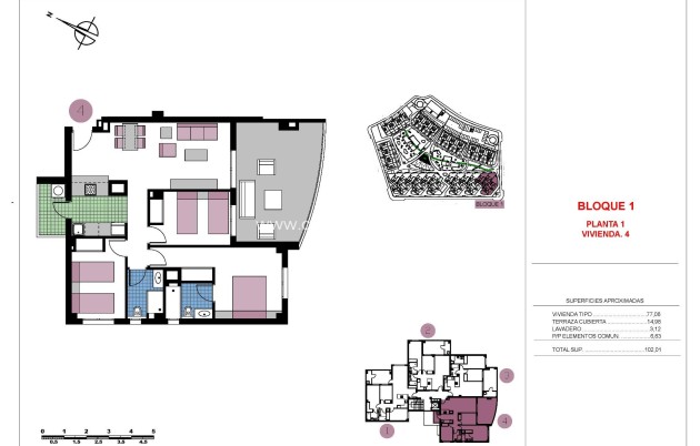 New Build - Apartment / flat - Pilar de la Horadada - Mil Palmeras