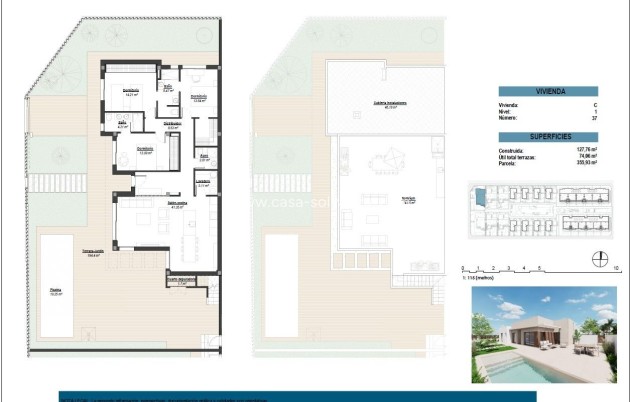 New Build - Villa - Los Alcázares - Serena Golf