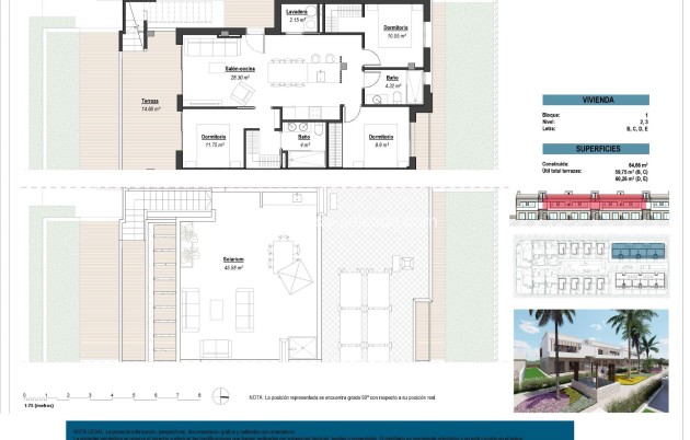 New Build - Bungalow - Los Alcázares - Serena Golf