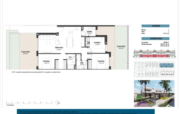 Nouvelle construction - Bungalow - Los Alcázares - Serena Golf