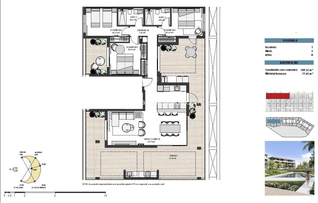 New Build - Apartment / flat - Torre Pacheco - Santa Rosalia Lake and Life Resort