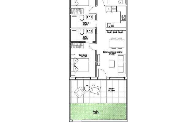 Nieuwbouw Woningen - Bungalow - Pilar de la Horadada - Parque Ramon eugenio Escudero