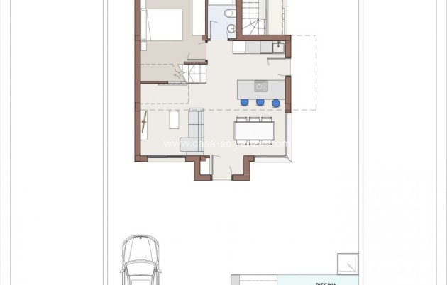 Nouvelle construction - Villa - Vera - Vera Playa