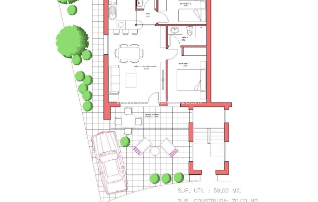 Nieuwbouw Woningen - Bungalow - Fuente Alamo - La Pinilla