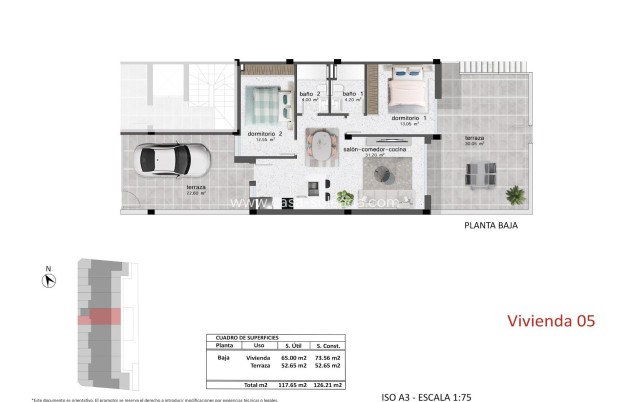 Nieuwbouw Woningen - Bungalow - Pilar de la Horadada - pueblo