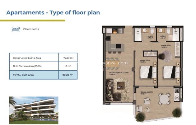 Nouvelle construction - Appartement - Orihuela Costa - La Ciñuelica