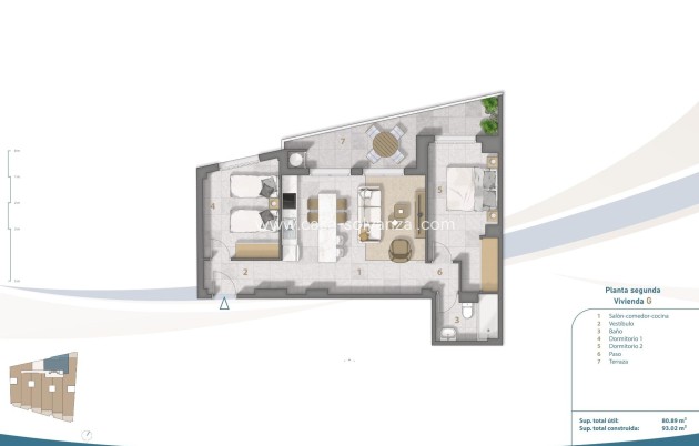 New Build - Apartment / flat - San Pedro del Pinatar - Playa Villananitos