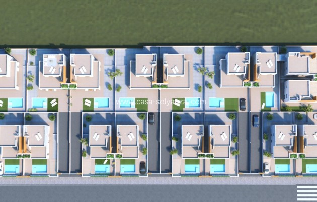 New Build - Villa - Pilar de la Horadada - Polideportivo