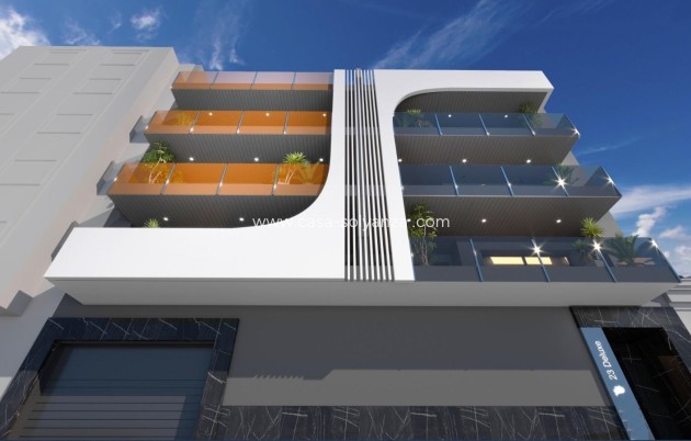 Neue Gebäude - Wohnung - Torrevieja - Center