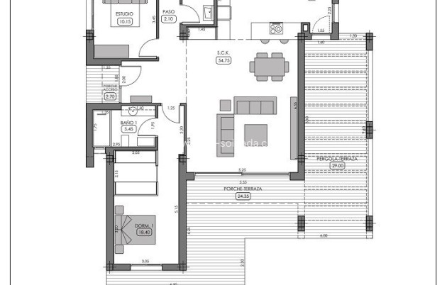 Nouvelle construction - Villa - Algorfa - La Finca Golf Resort