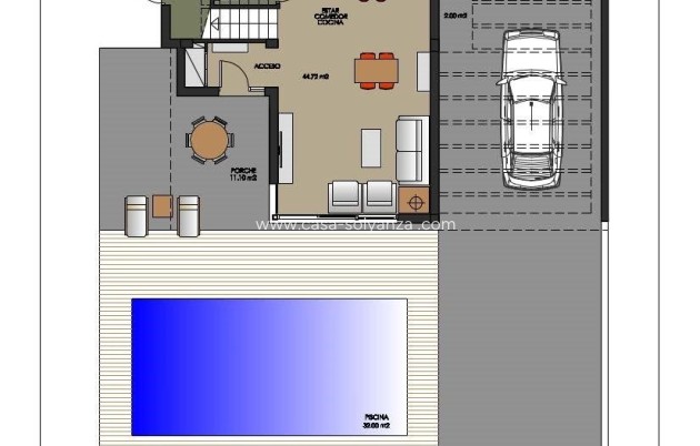Nouvelle construction - Villa - Orihuela Costa - Campoamor