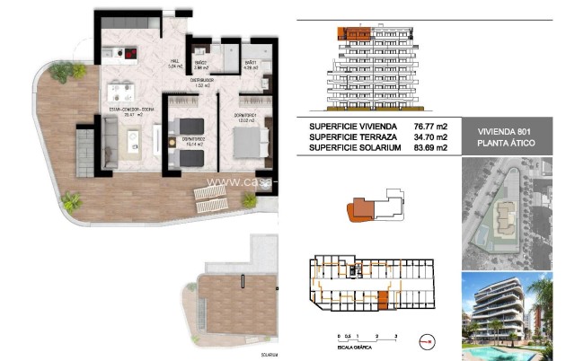 New Build - Apartment / flat - Guardamar del Segura - Puerto