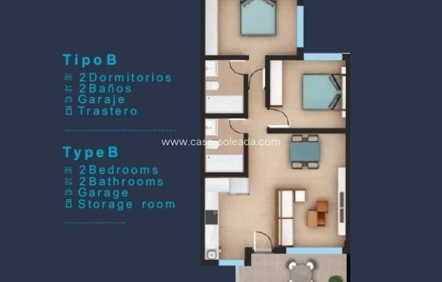 Nouvelle construction - Bungalow - San Pedro del Pinatar - Los Pinos