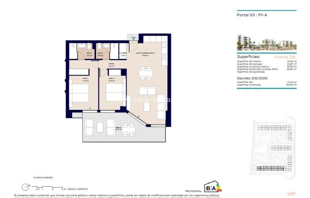 Obra nueva - Apartamento / piso - Almerimar