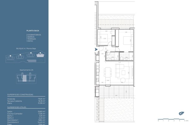 New Build - Ground floor apartment - La Nucía - Puerto Azul