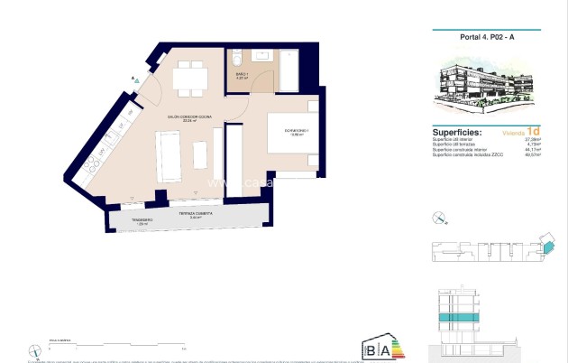 Nouvelle construction - Appartement - Alicante - San Agustín-PAU 2
