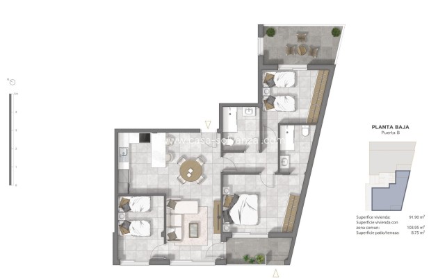 Neue Gebäude - Wohnung - Guardamar del Segura - Pueblo
