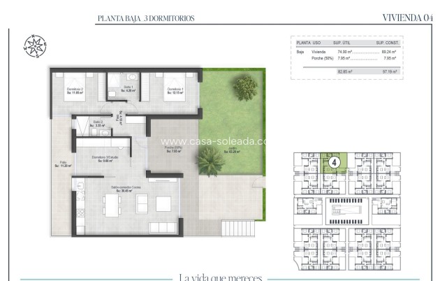 Nouvelle construction - Bungalow - Alhama de Murcia - Condado De Alhama