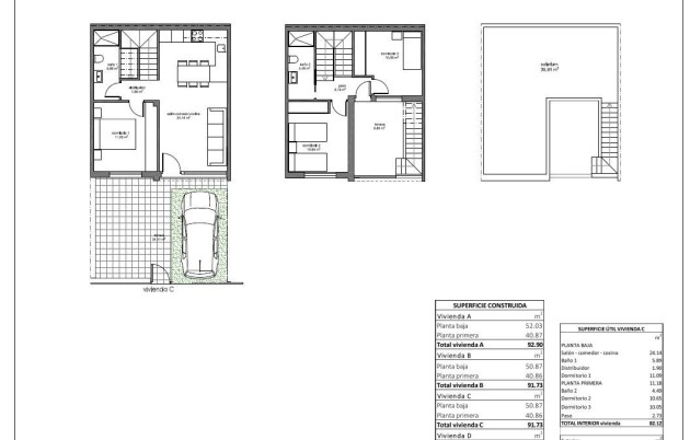 Nouvelle construction - Maison de ville - Pilar de la Horadada - Barrio los Segundas