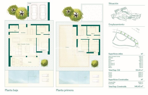 Nieuwbouw Woningen - Villa - Fuente Alamo - Hacienda del Alamo