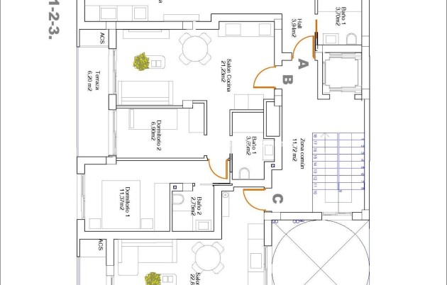 Nieuwbouw Woningen - Appartement / flat - Guardamar del Segura - Pueblo