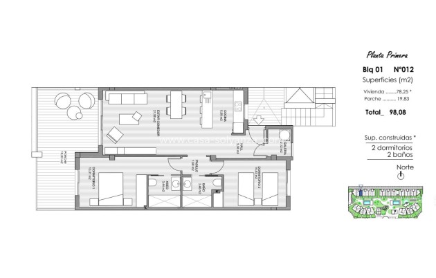 Neue Gebäude - Wohnung - Guardamar del Segura - El Raso